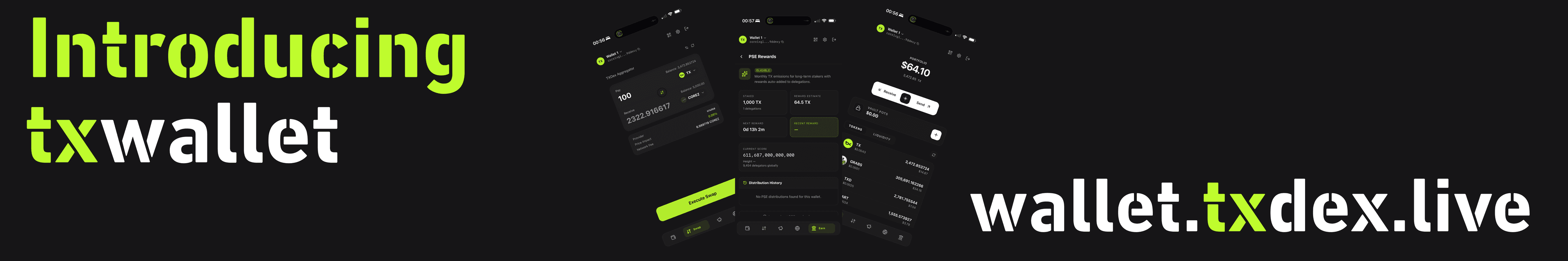 TXDex Wallet